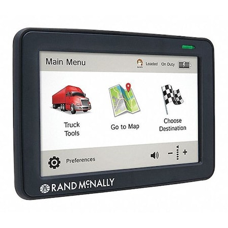 Rand Mcnally Truck GPS, 5 Screen, 5.2"x3.5"x0.8" TND525