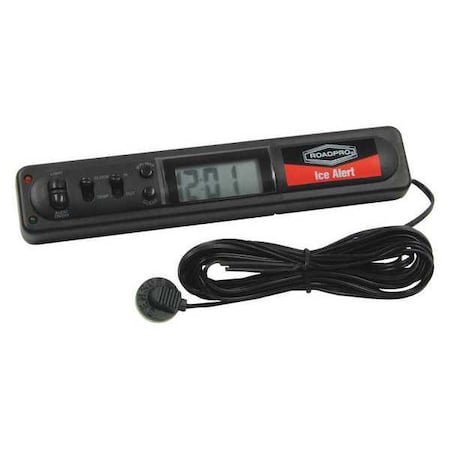 Roadpro Electronic Thermometer, IndoorOutdoor, 12V 3172