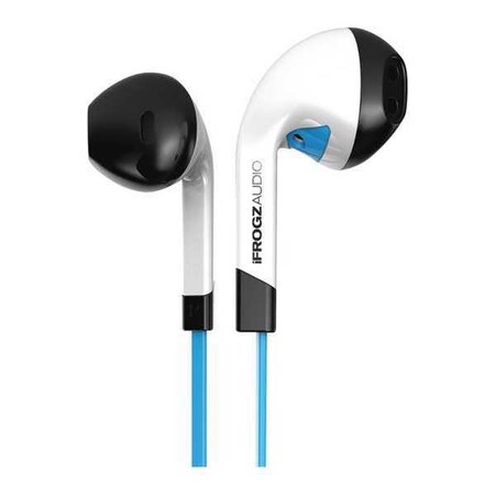 Ifrogz InTone, EarBuds, with Mic, Blue IFITNBLU