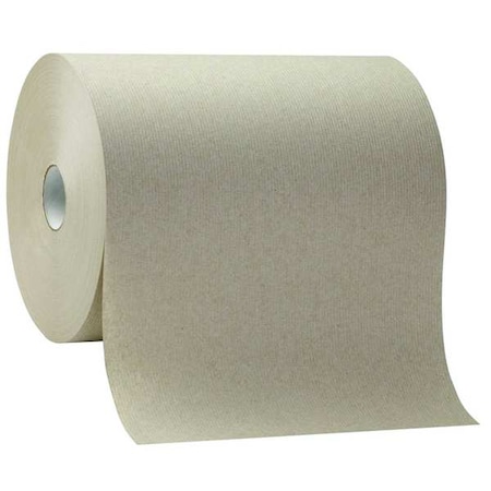 Georgia-Pacific enMotion Hardwound Paper Towels, 1 Ply, Continuous Roll Sheets, 800 ft, Brown, 3 PK 89485