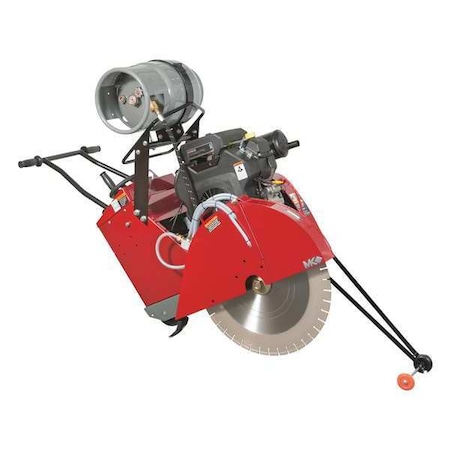 Mk Diamond Products Concrete Saw, Propane 170957