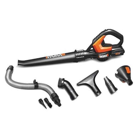 Worx Blower, Sweeper, Cleaner, 20V, Accessory Kit WG545.1