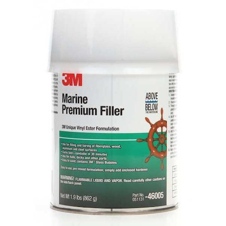 3M 1 qt. Marine Premium Filler PK6 46005