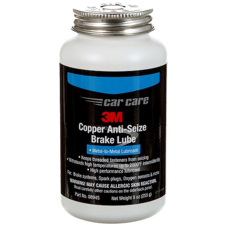 3M 10 oz. Anti Seize Brake Lube Dark Copper, 6 PK 08945