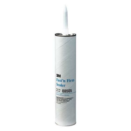 3M Seam Sealer, 1/10 gal., Cartridge, PK12 08505