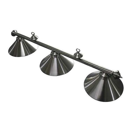 Hathaway Stainless Steel 3-Shade Billiard Light BG2577