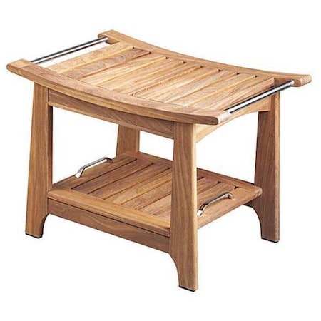 Radiant Teak Sauna Bench with Storage SA5046