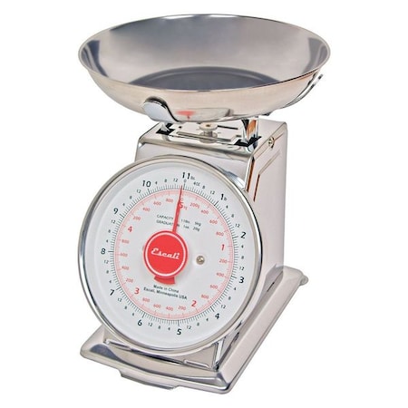 Escali Mechanical Scale with Bowl, 11 lb./5kg SCDLB11