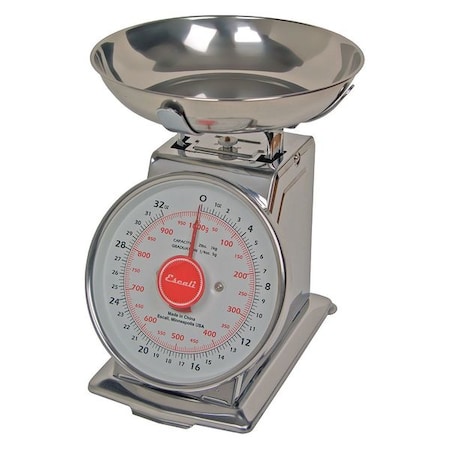 Escali Mechanical Scale with Bowl, 2 lb./1kg SCDLB2