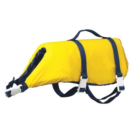 Onyx Pet Vest, Nylon, Yellow/Navy, SM 157000-300-020-12