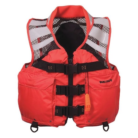 Kent Safety SAR Vest, Mesh, Search And Rescue, S 151000-200-020-24 | Zoro