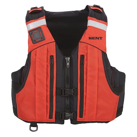 KENT SAFETY First Responder PFD, Orange, L/XL 151400-200-050-23