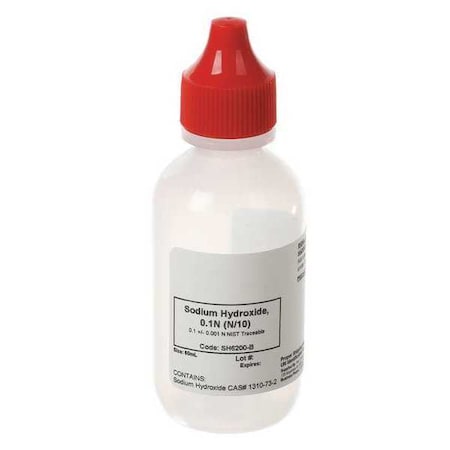 Aquaphoenix Scientific Sodium Hydroxide, Refill, 0.1N, 60 mL SH6200-B