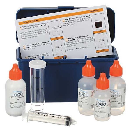 Aquaphoenix Scientific Bromine Test Kit 1Drop-10ppm/10mL TK4995-Z