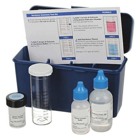 Aquaphoenix Scientific Calcium Hardness Test Kit, 10ppm As CaCO3 TK3052-Z