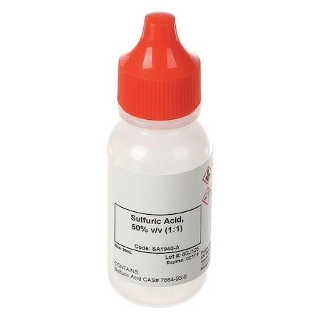 Aquaphoenix Scientific Sulfuric Acid, 50 Percent, 30 mL SA1940-A