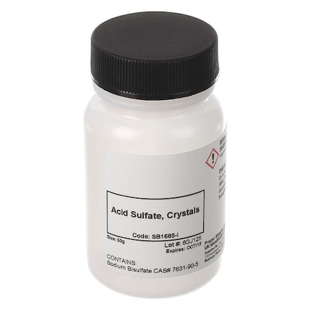 Aquaphoenix Scientific Acid Sulfate, Crystals, 50 g SB1685-I
