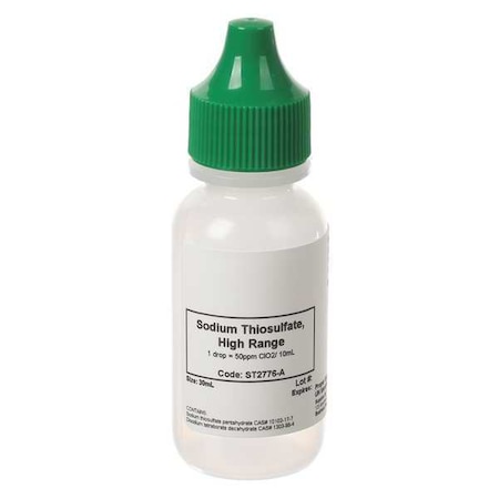 Aquaphoenix Scientific Sodium Thiosulfate High Range, 30 mL ST2776-A