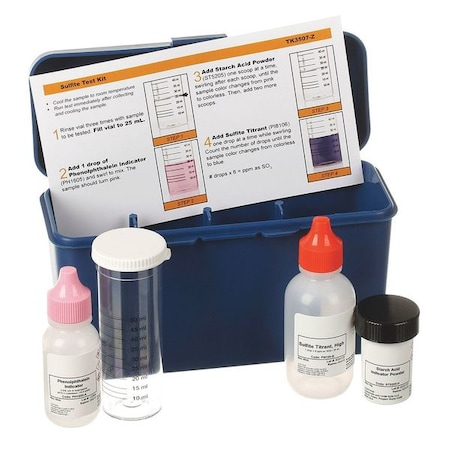 Aquaphoenix Scientific Sulfite T Kit, 1 Drop - 6 ppm As SO3/25mL TK3507-Z