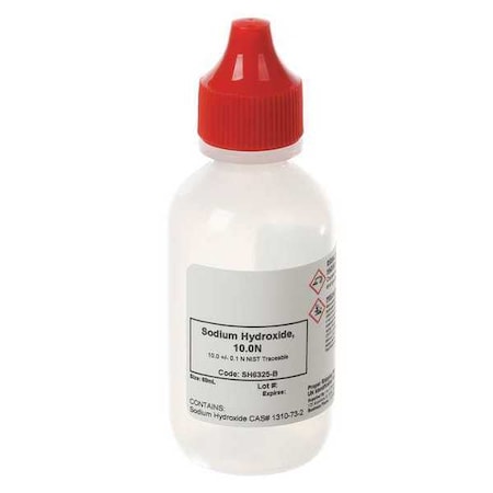 Aquaphoenix Scientific Refill, Sodium Hydroxide, 10.0N, 60 mL SH6325-B