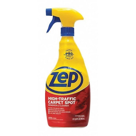 Zep High Traffic Carpet Cleaner, 32 oz., PK12 ZUHTC32