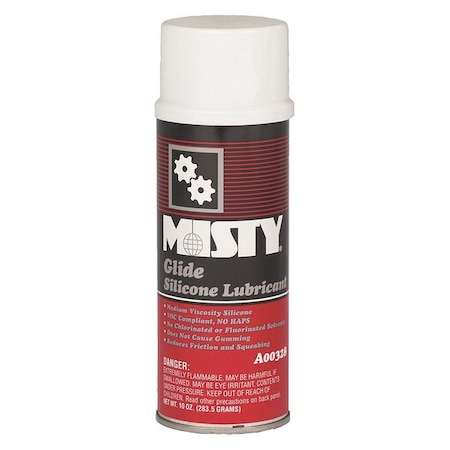 Misty Glide Silicone Lubricant, 16 Oz., PK12 1033570