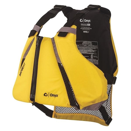 Onyx Vest, Movevent Curve, Yellow, XL/2X 122000-300-060-14