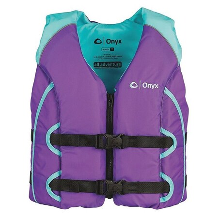 Onyx Youth Vest, All Adventure, Aqua/Purple 121000-505-002-15