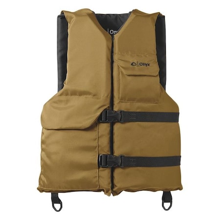 Onyx Sport Vest, Adult, Tan, Oversize 116000-706-005-12