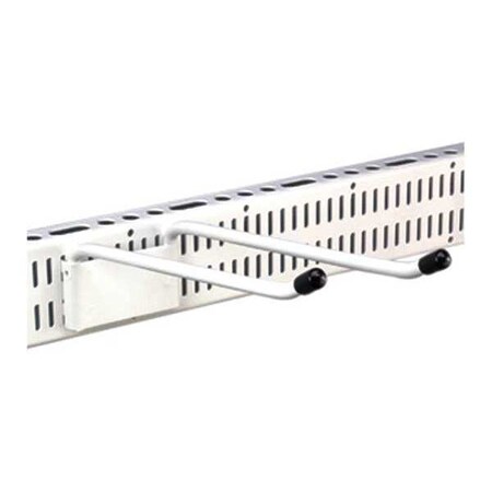 John Sterling Tap Mount Double Peg, HD, White, 12" 0158-12WT