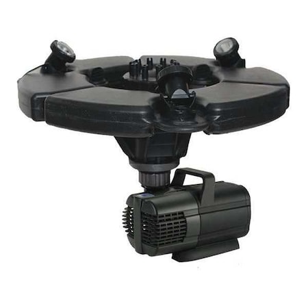 Oase Floating Fountain, w/LED Lights, 1/2HP 45393