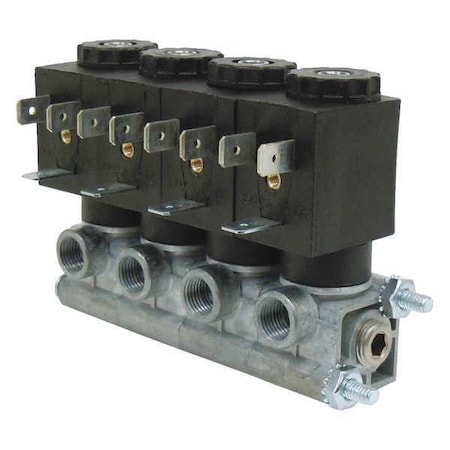 Spartan Scientific Solenoid Valve, 2-Way, 2-Position, Normally Closed, 1/8 in Pipe Size, 120V AC, Direct Acting 3922-1E03-BAA7A4