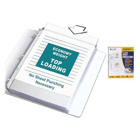 C-Line Products Page Protector, Poly, PK200 62017BNDL2BX