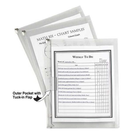 C-Line Products Envelope, Reuseable, PK12 48117BNDL4PK