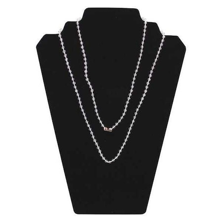 C-Line Products Neck Chains, 38", Clear, 4mm Bead, PK50 88307