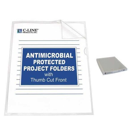 C-Line Products Project Folders 8-1/2 x 11", PK50 62137BNDL2BX