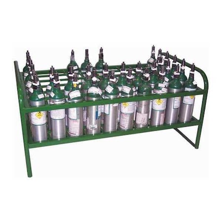 Saftcart M6 Medical Cart, 60 Cyl., 38"W x38"H, 90 lb. MM6-60S