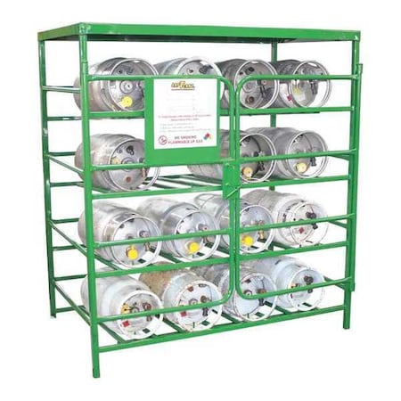 Saftcart Propane Cage, 48" W x36" D x70" H, 285 lb. SPC-16