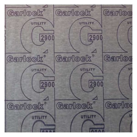 Garlock Gasket Sheet, Garlock 2900, 30 x 30 x 1/8" 2900-30125
