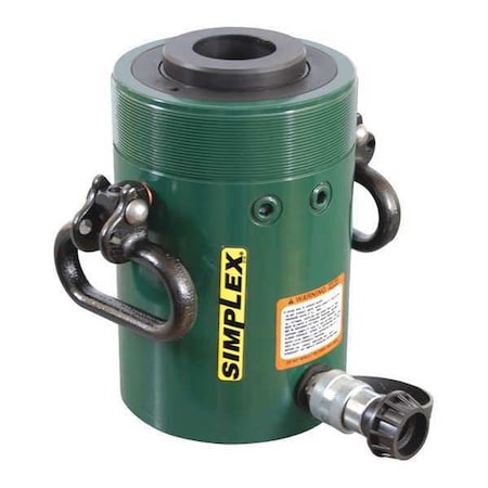 Simplex RC603A, 60 ton Capacity, 3 in (76, 2 mm) Stroke, Single-Acting, Center Hole Hydraulic Cylinder RC603A