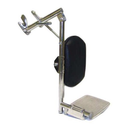 Alco Leg Rest, Padded, Black, PR 64417BK-A3