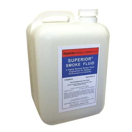 Superior Smoke Smoke Fluid, 5 gal. SL5