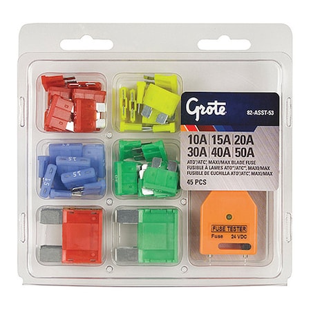 Grote Ato and Maxi Fuse Assortment, PK45 82-ASST-53