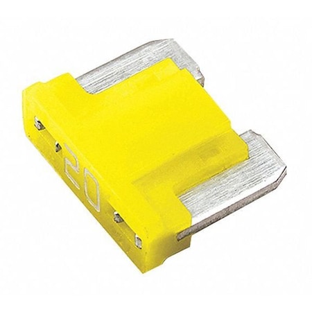 Grote Low Profile Mini Fuse, 20A, PK5 82-ANS-20A