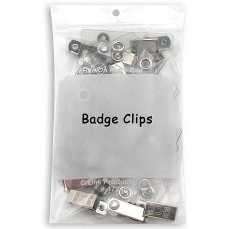 C-Line Products Reclosable Write-On Bags, 4" x 6", 1000 PK 47246