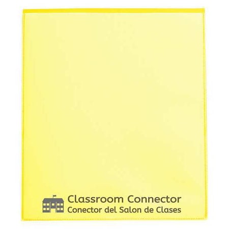 C-Line Products Classroom Connector Folders, Yellow, PK25 32006