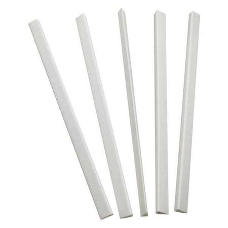 C-Line Products 11 x 1/4" Binding Bars, White, PK100 34447