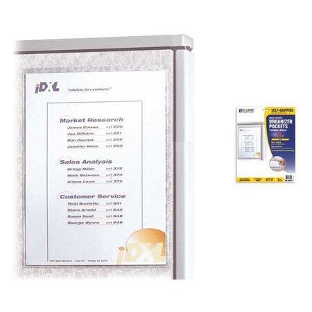 C-Line Products Cubicle Keepers, 8-1/2 x 11", PK6 38911BNDL3PK