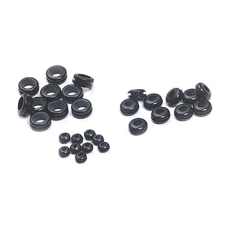 Grote Pvc Grommet Assortment, PK30 83-7006
