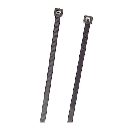 Grote Mounting Tie, Black, 12.2", 50lb., PK100 83-6107